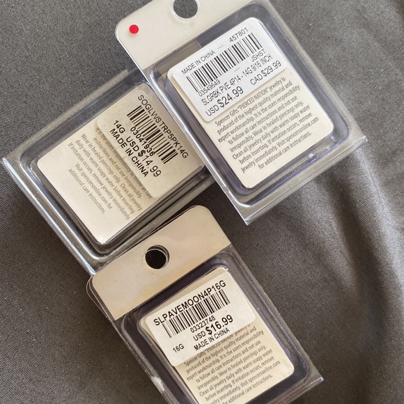 NEW NIPPLE RINGS - Picture 2 of 2